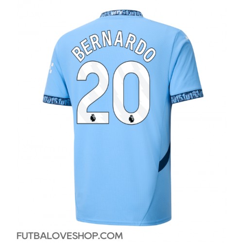 Dres Manchester City Bernardo Silva #20 Domáci 2024-25 Krátky Rukáv